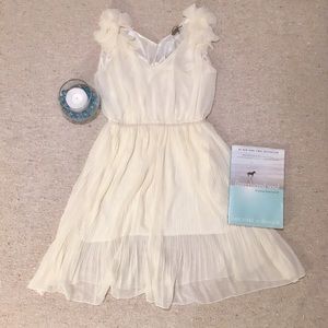 NWT Boho chic vintage inspired off-white dress