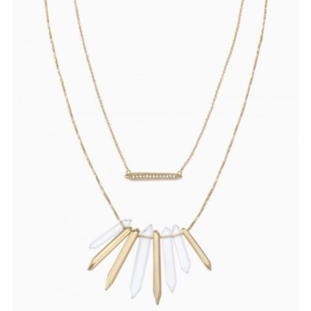 Stella & Dot Rebel Cluster Necklace