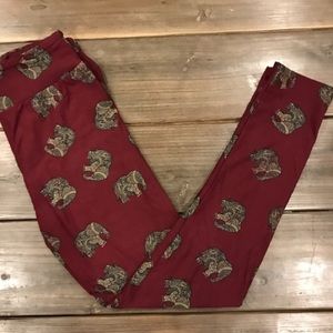 🦄 BN HTF Lularoe os Elephant leggings 🦄