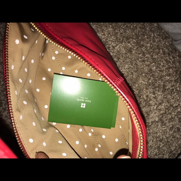 Kate Spade Red Purse - Picture 2 of 2