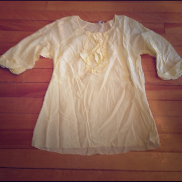 light yellow with ruffles top! - Picture 2 of 4