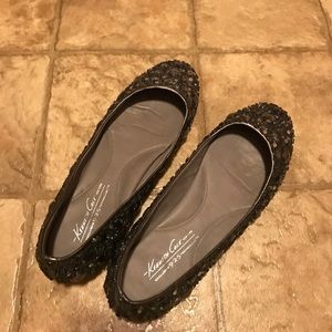 Sparkly Kenneth Cole flats