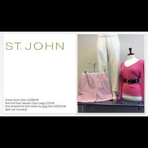 St John Crew Sweater St John Crew Sweater