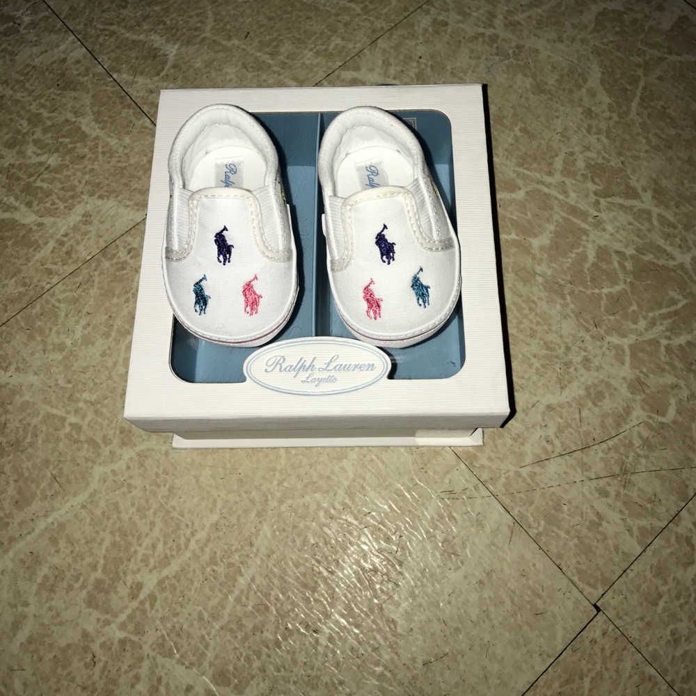 Polo crib shoes
