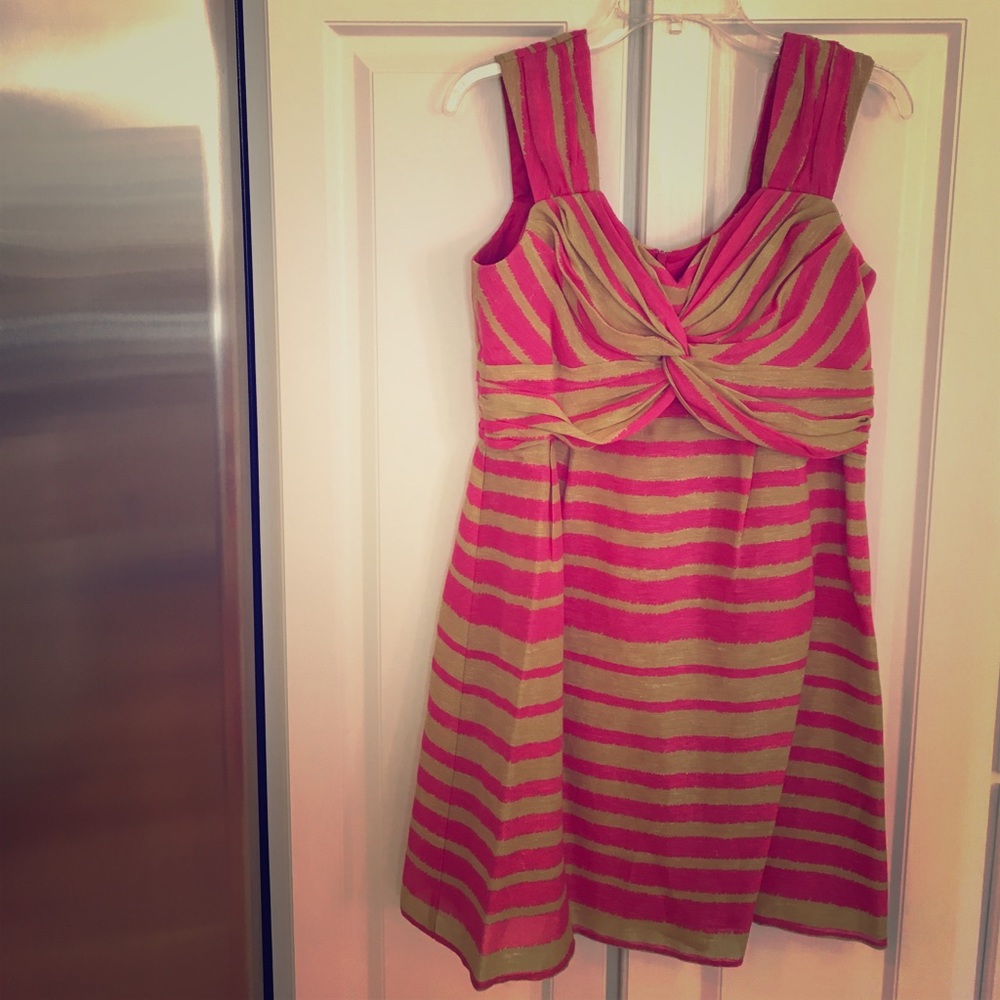 Nanette Lepore silk linen dress