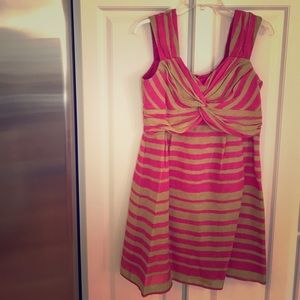 Nanette Lepore silk linen dress