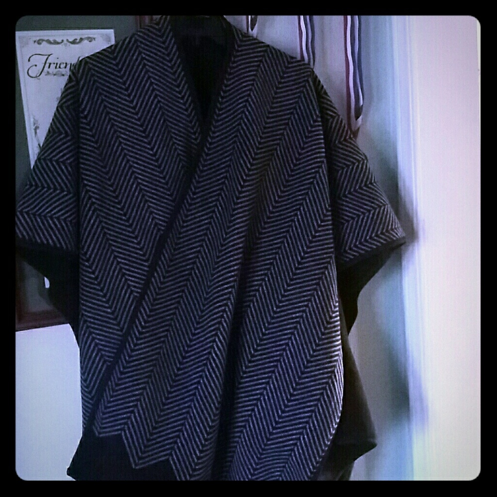 Ike Behar Ladies' HerringboneFashionWrapShawl