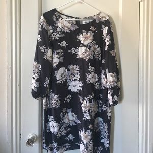 Floral Shift Dress
