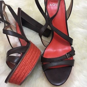 Aqua Platform Shoes.
