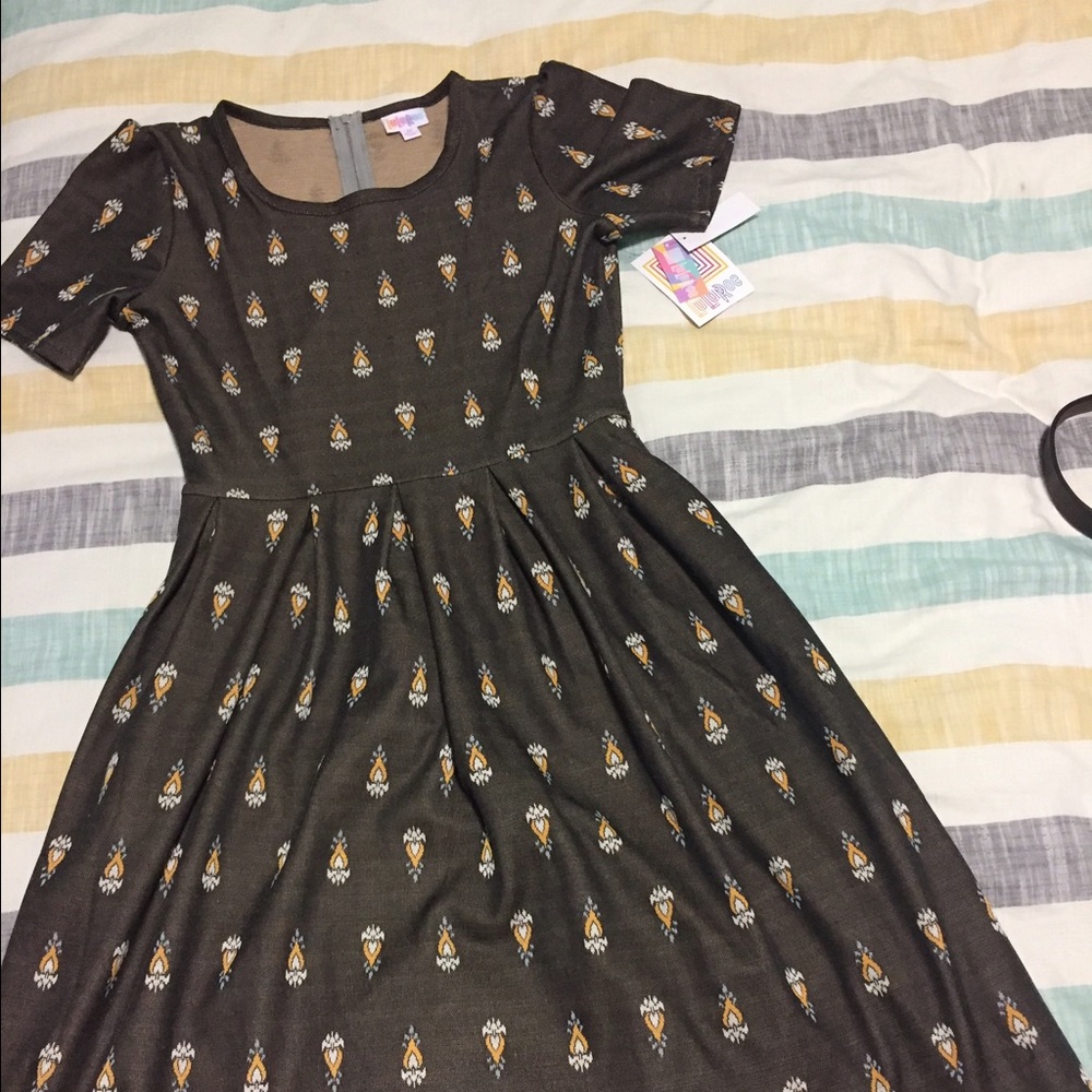 Lularoe Amelia Dress. Never worn, with tags!