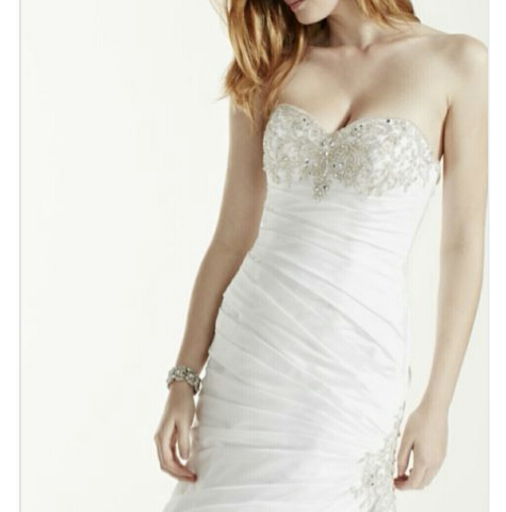 Brand new wedding dress and slip