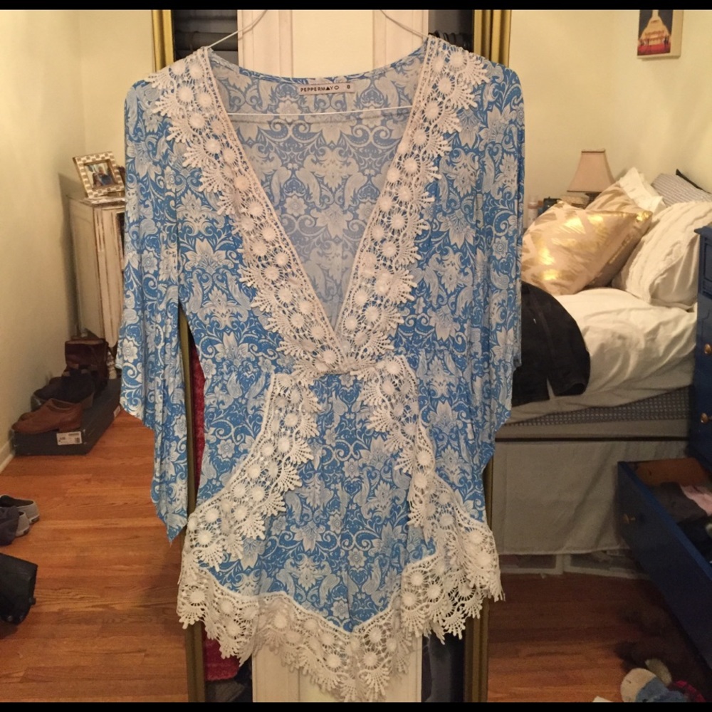 Short sleeve romper