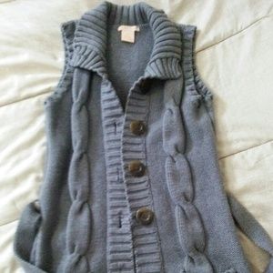 Grey cardigan