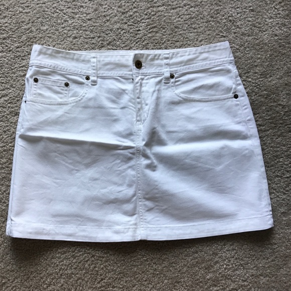 Jcrew white mini skirt - Picture 1 of 4