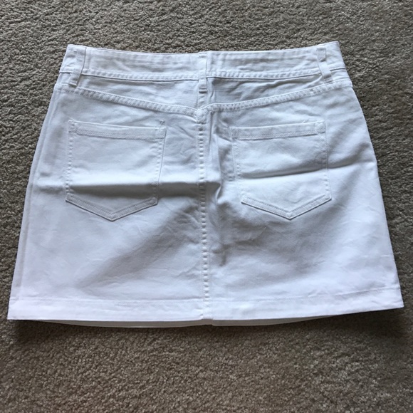 Jcrew white mini skirt - Picture 2 of 4