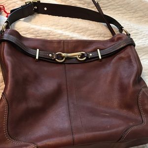 Authentic coach leather bag
