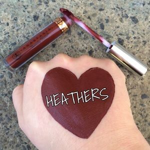 ABH matte liquid lipstick heather