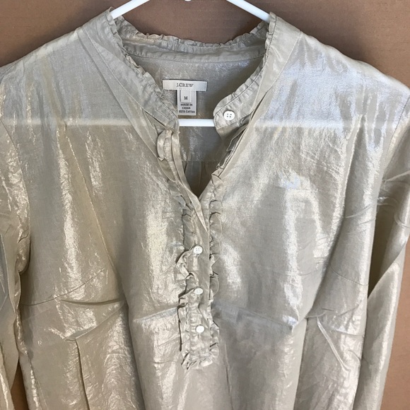 Jcrew Pullover Metallic Top - Picture 2 of 4