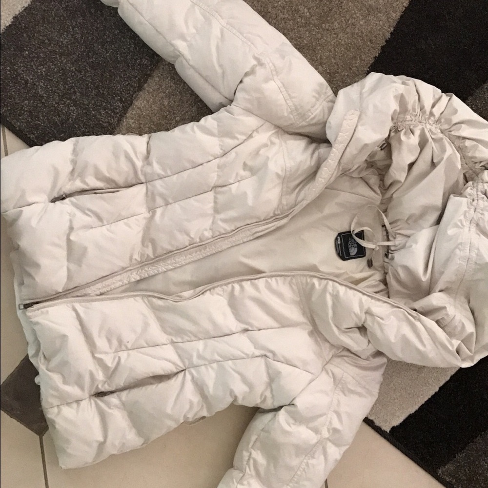 Beige north face