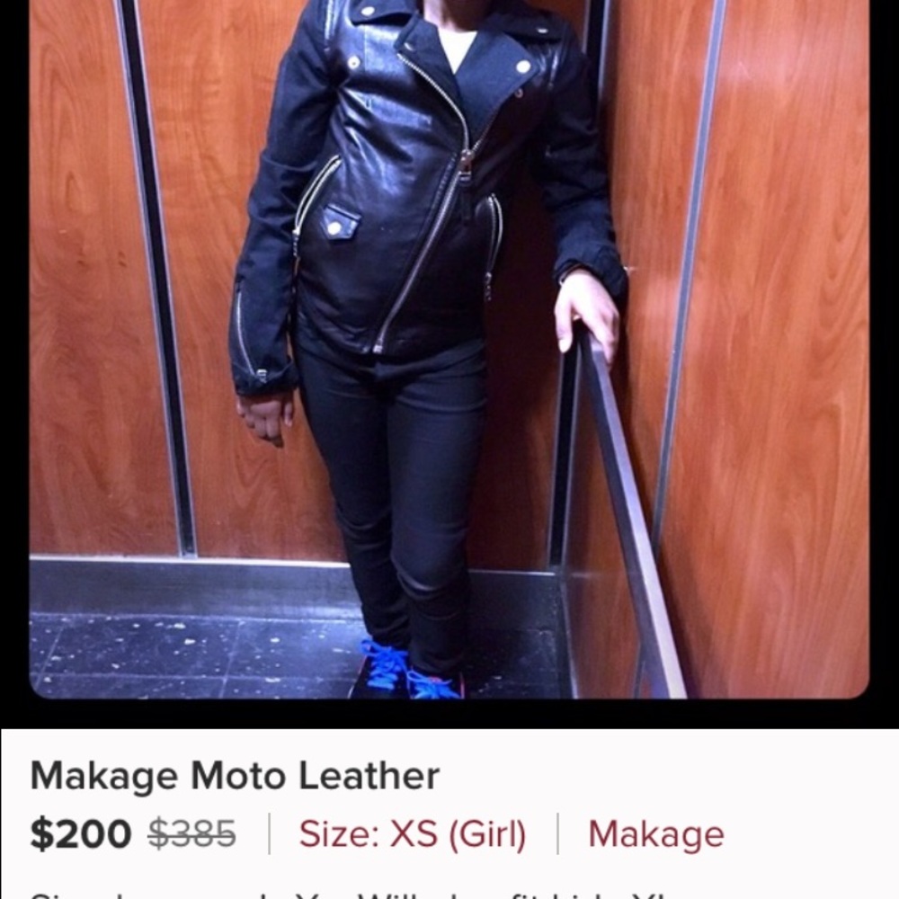 Makage Moto Leather