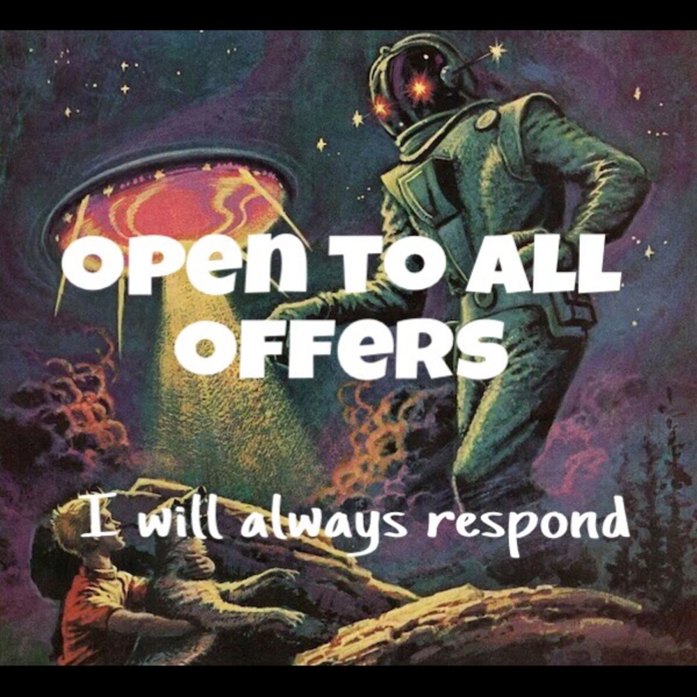 Open to all offers!