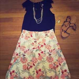 Floral skirt by Selections