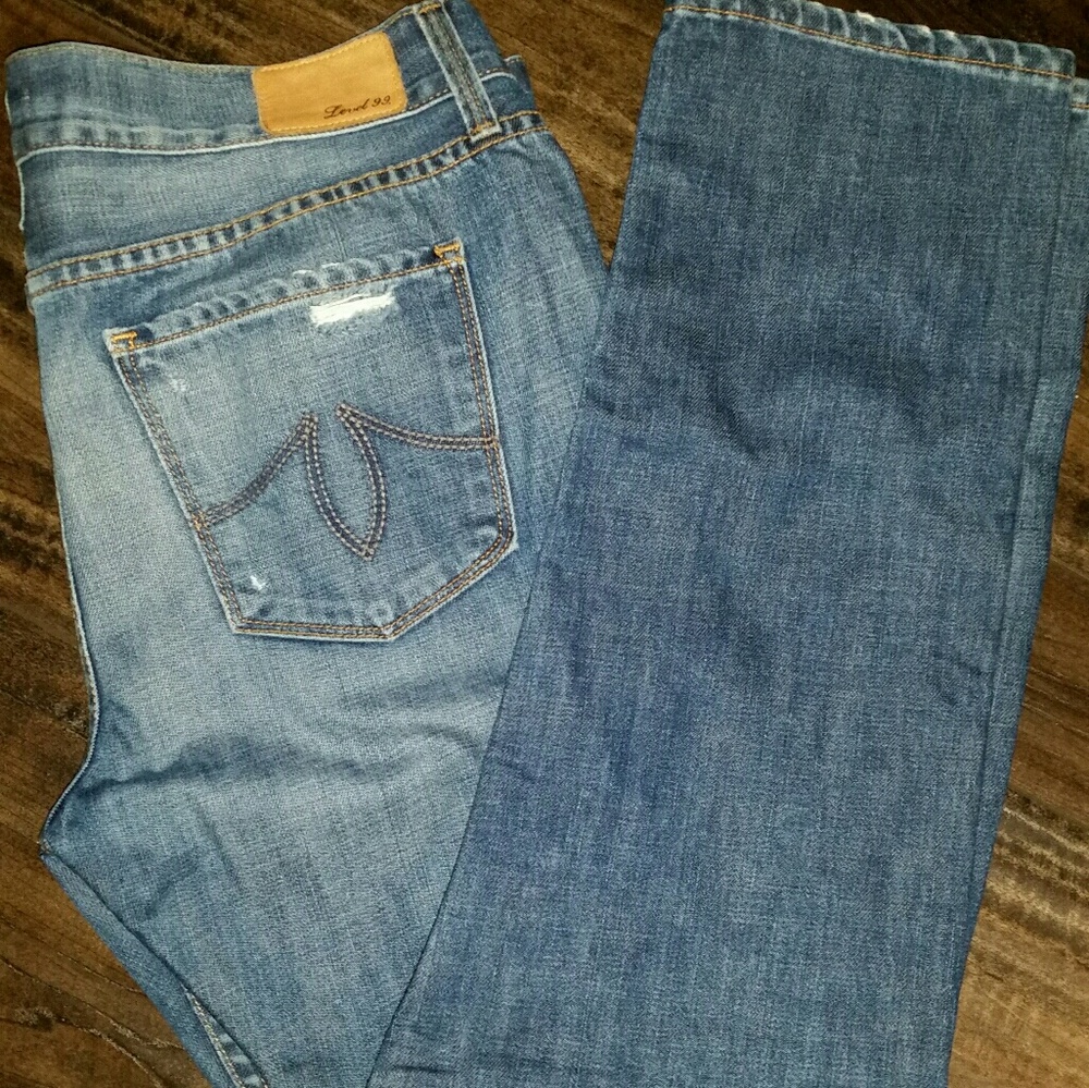 Level 99 ripped jeans, gently worn