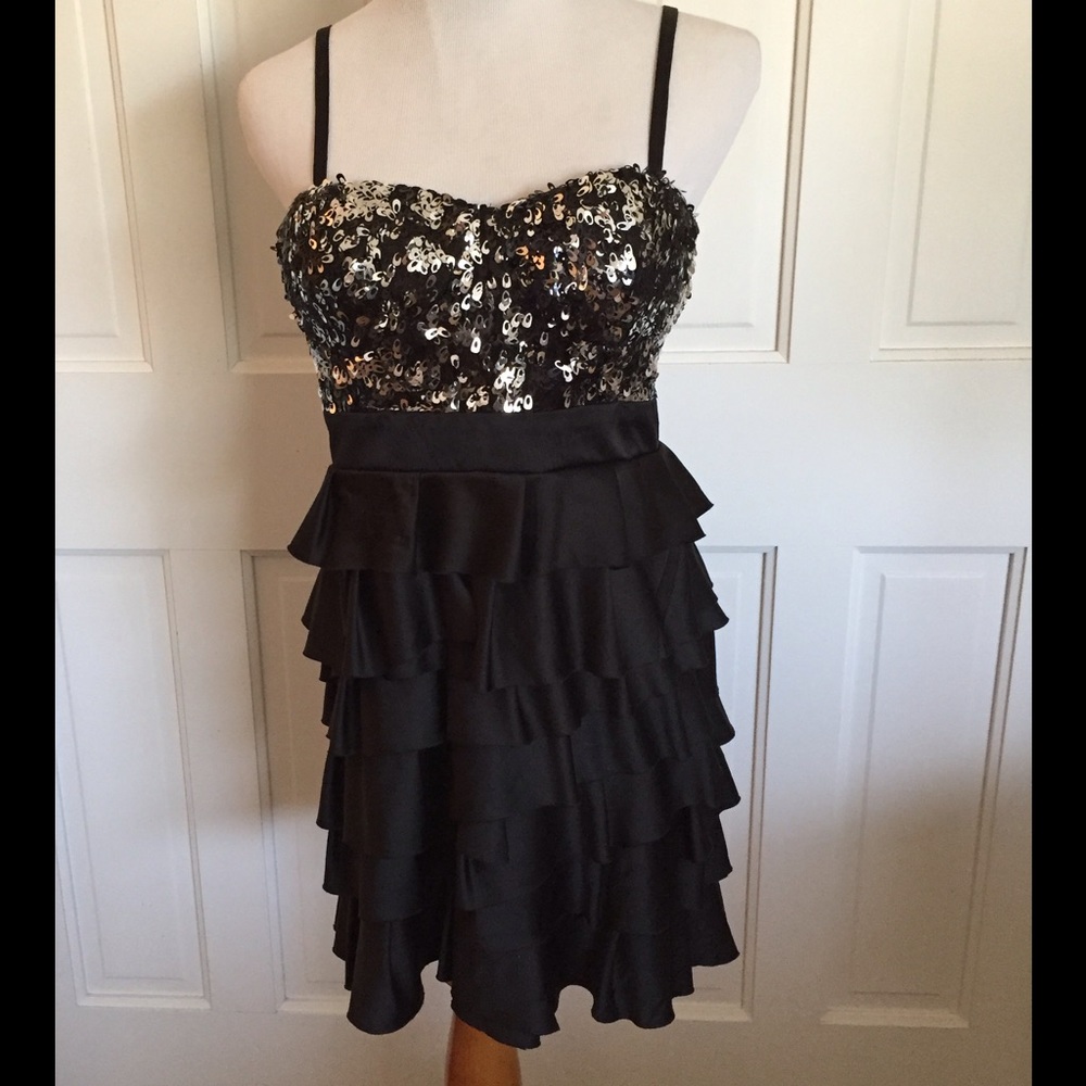 Sequined Formal Dress