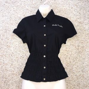 Harley-Davidson button up shirt. EUC.