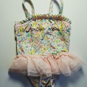 Baby Girls Circo Tutu Floral Bathing Suite 9m