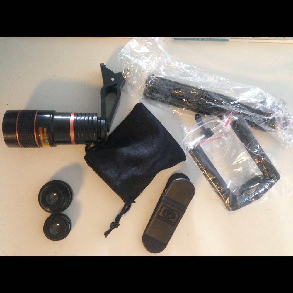 Smart phone camera lens kit.