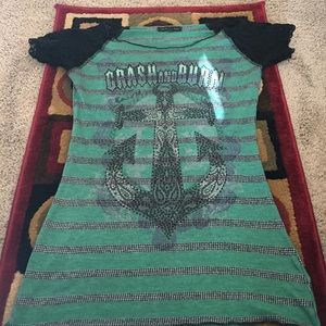 Crash and Burn shirt