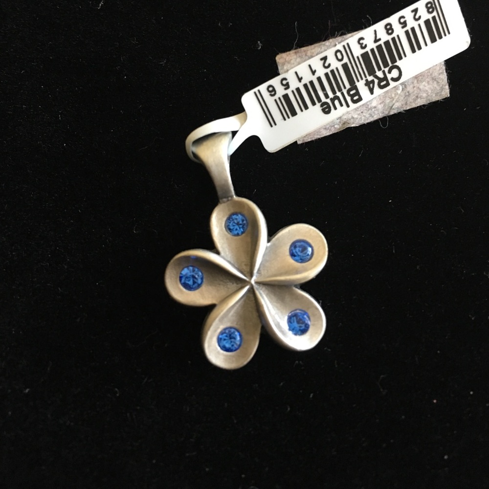 NWT Bico Australia pendant CR4 Blue Petals