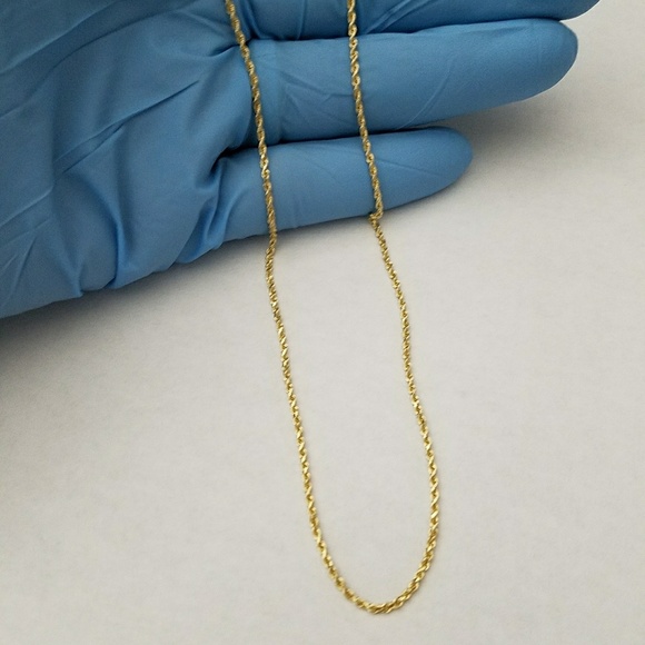 14k REAL SOLID GOLD! ! ! (Rope Chain) - Picture 3 of 3