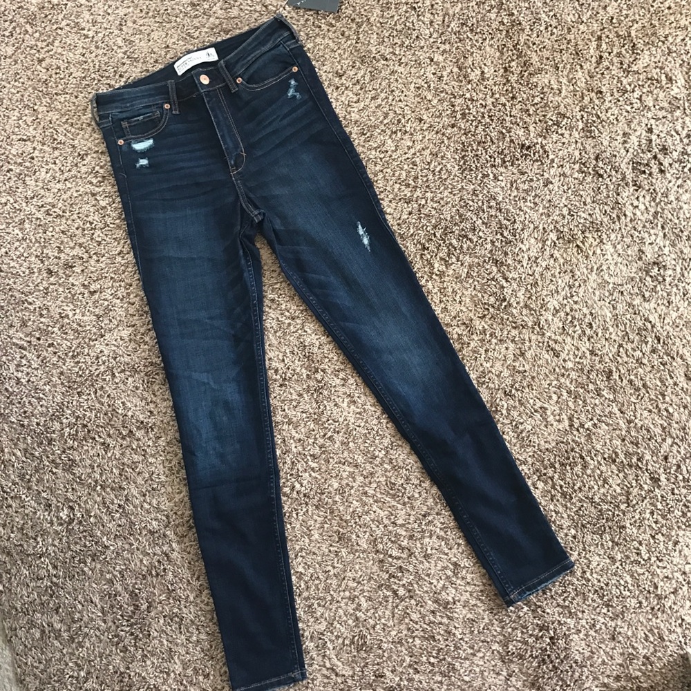 NWT Abercrombie & Fitch High-Rise Jeggings