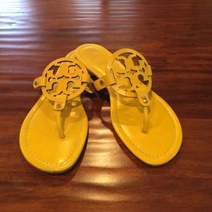 Tory Burch yellow sandal