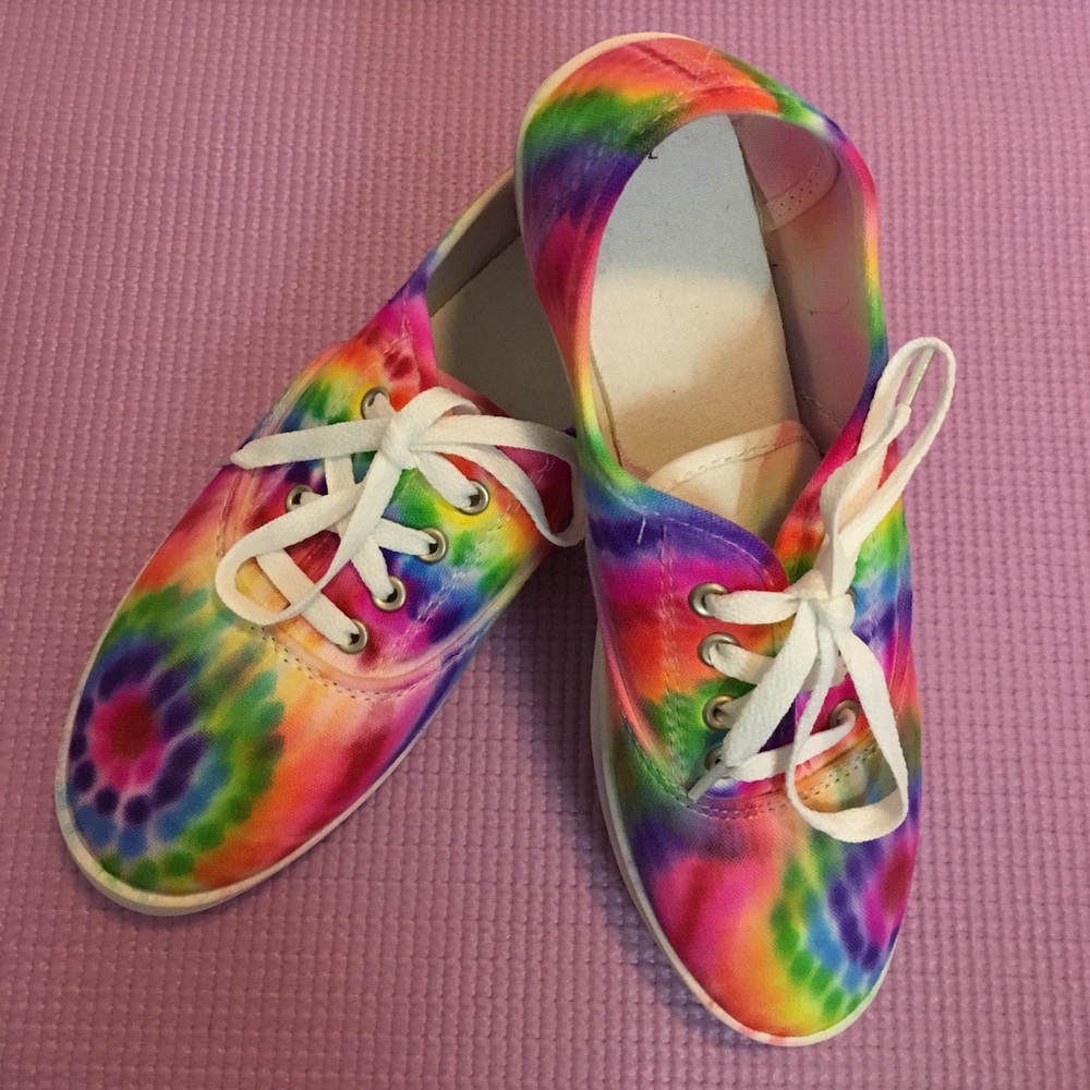 Handmade Tie Dye Sneakers