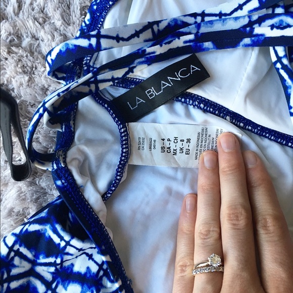 Mio Printed Crisscross-back One-piece Swimsuit - Picture 6 of 6