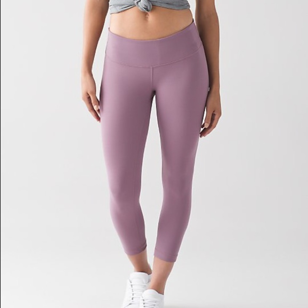 Lululemon Wunder Under Dusty Mauve | Size 6