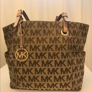 Official Micheal Kors logo jetset tote