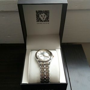 Anne Klein Silver and gold watch