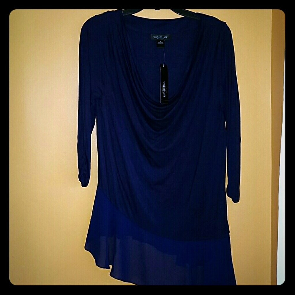 Stylish navy top