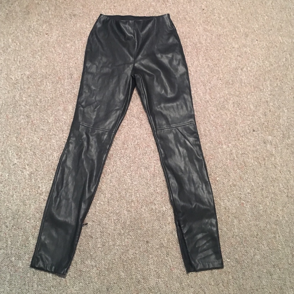 Faux Leather Leggings