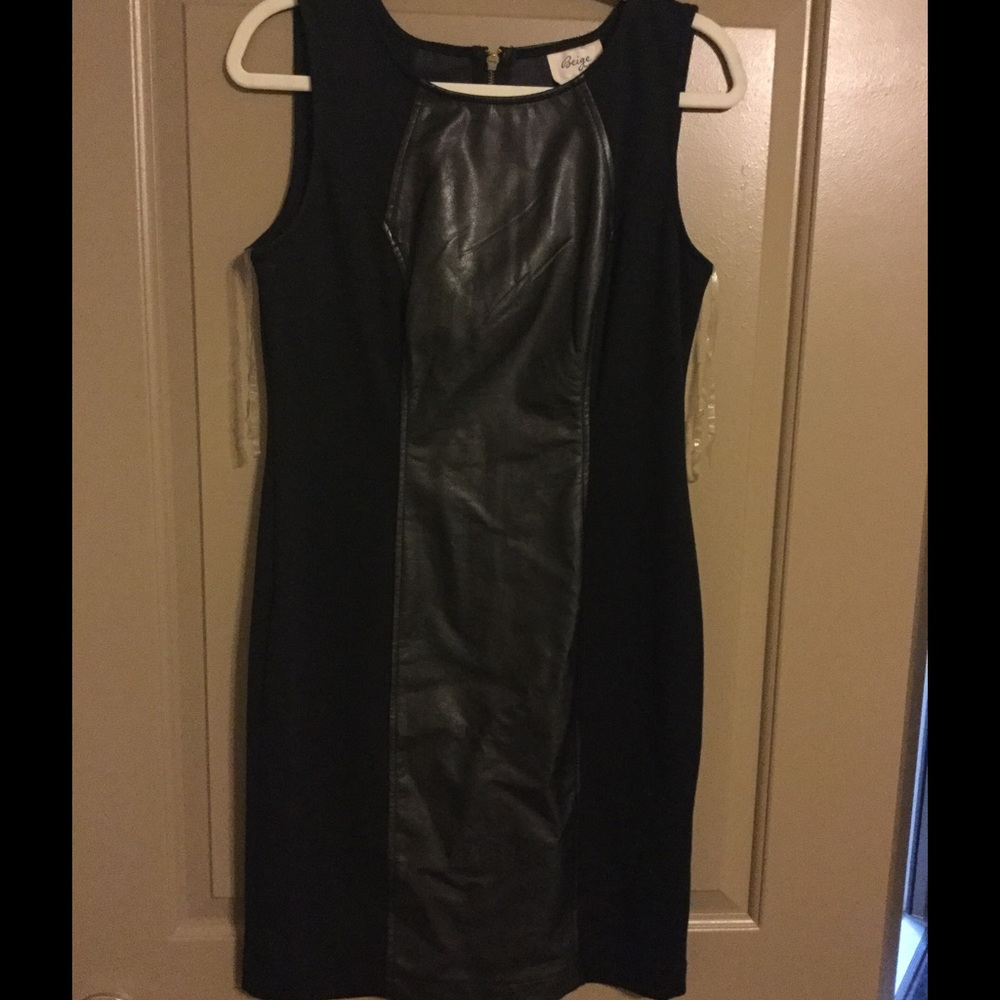 Beige-by Eci. Black dress
