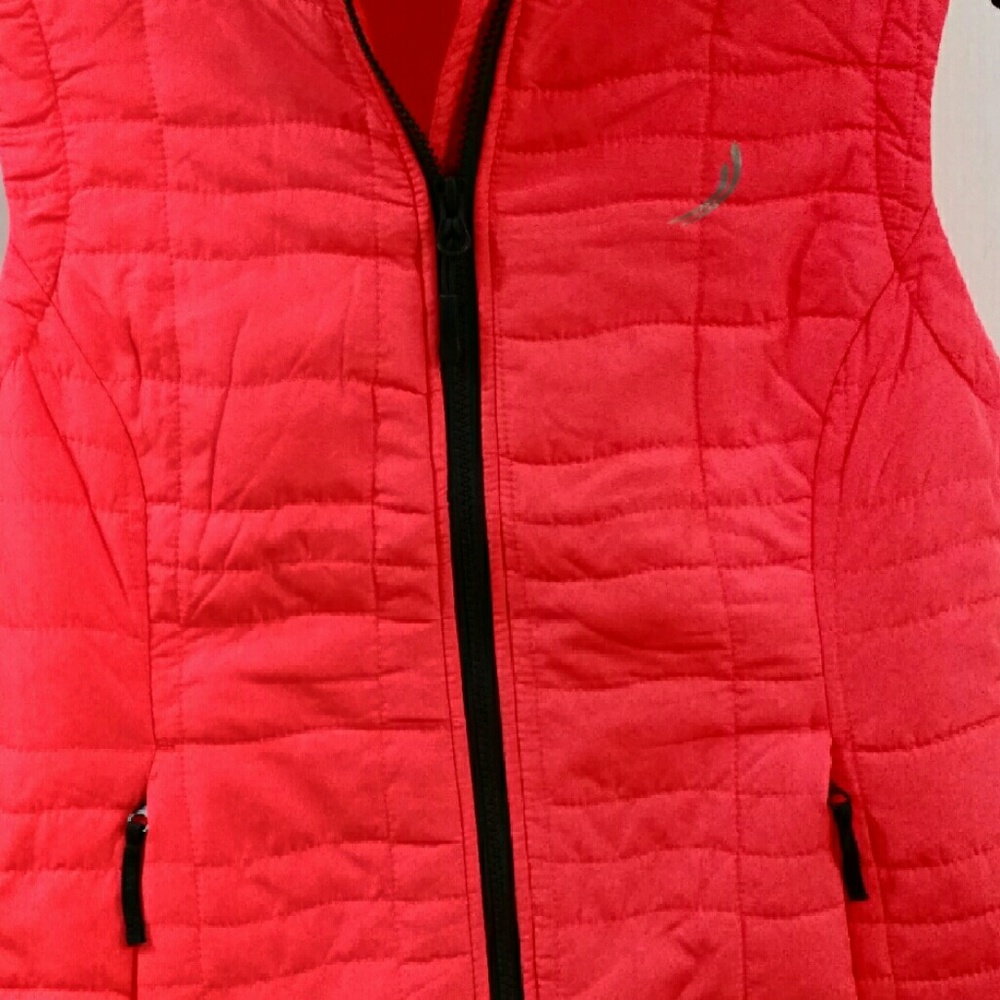 Bright orange Sleeveless vest