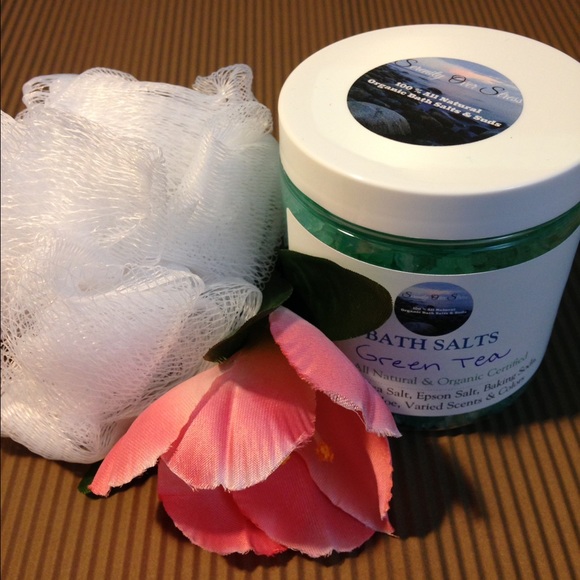 All Natural Bath Salts - Green Tea or Sinus Relief - Picture 3 of 4