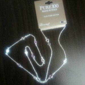 Silver Necklace Pure100 by Danecraft