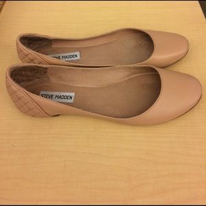 Steve Madden Quilted Heel Flats