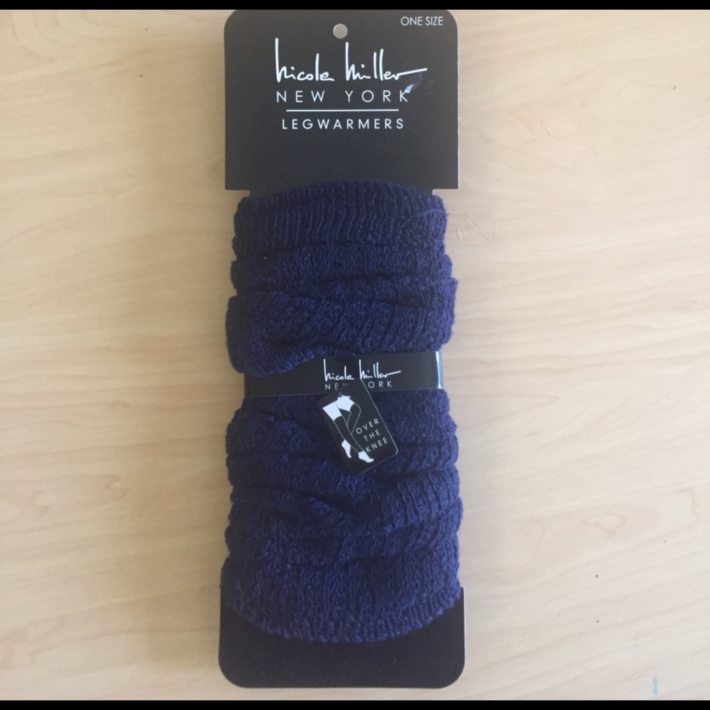 Nicole Miller over the knee leg warmers