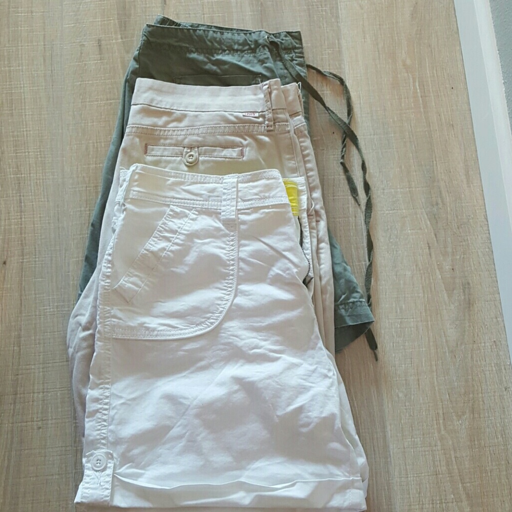 Bundle of 3 Size 12 Shorts Levi, passport, other